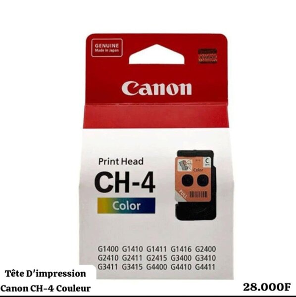 Tête d'impression Canon CH-4 Couleur