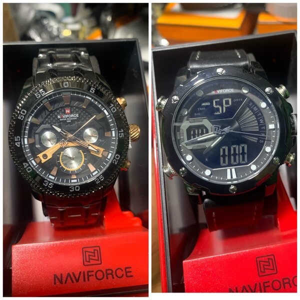 Navi force wrist watch