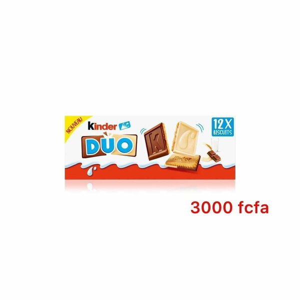 Biscuits Kinder Cards et Duo