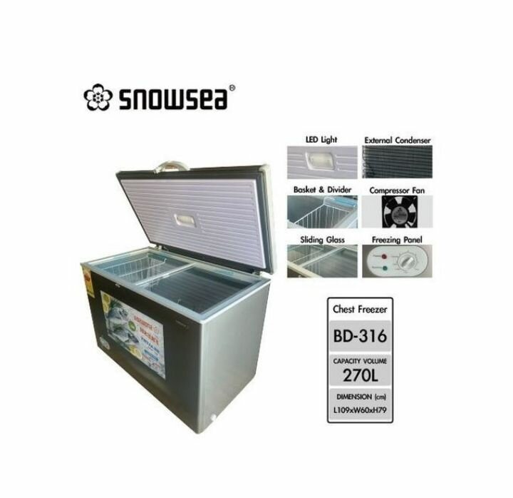 270Litre Chest freezer