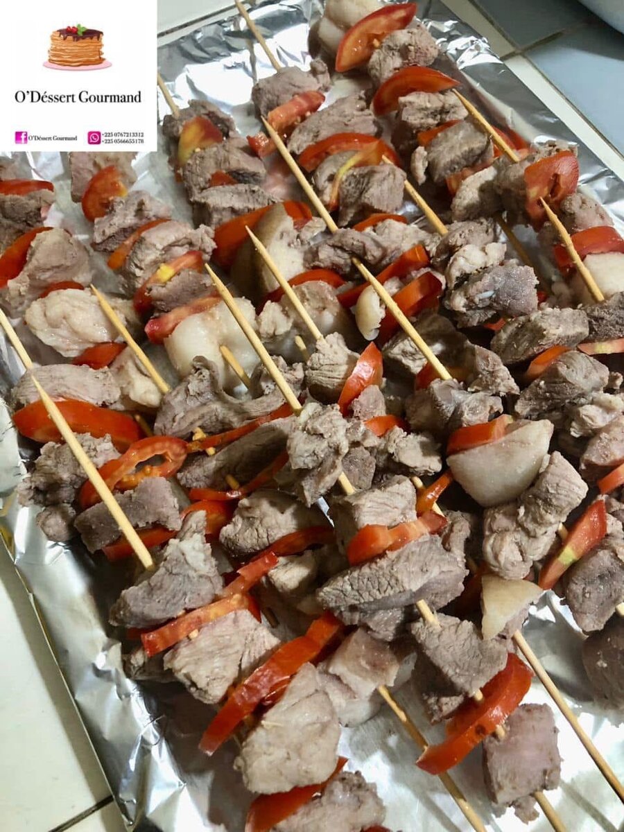 Brochette de porc