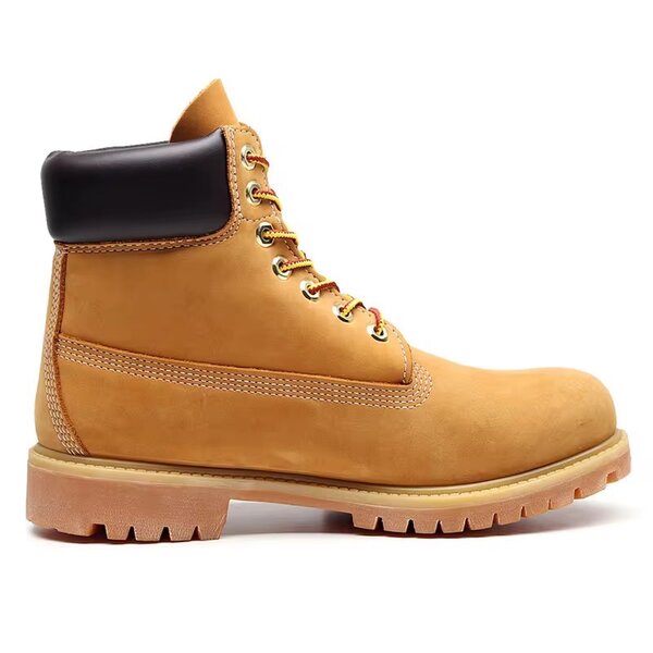 Bottes en cuir homme robustes