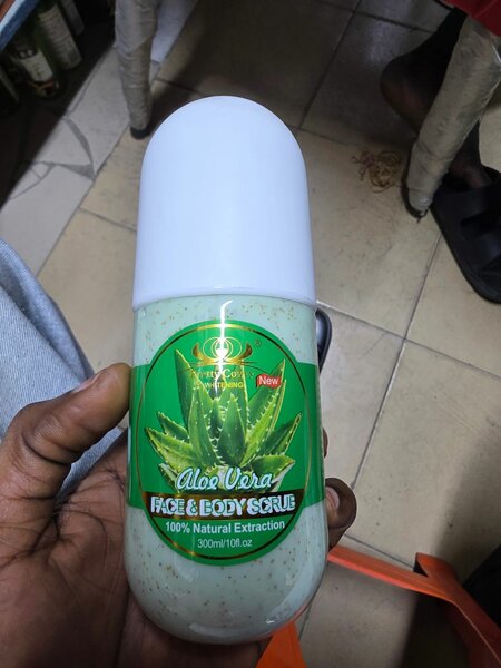 Natural Face & Body Scrub Set