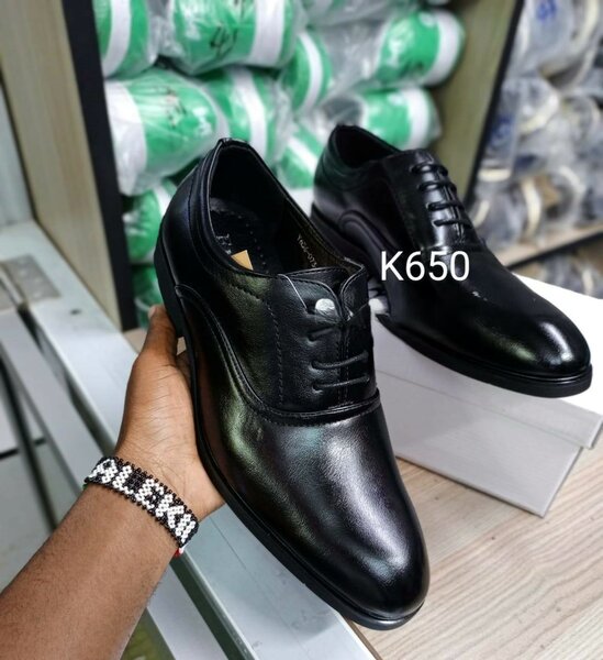 Elegant Black Leather Formal Shoes