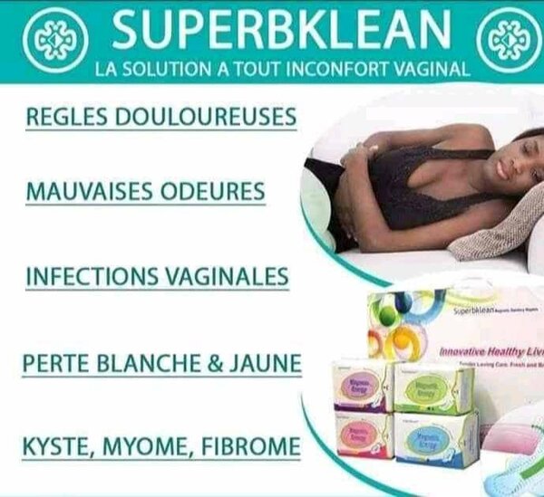 Serviette hygiénique Superbklean