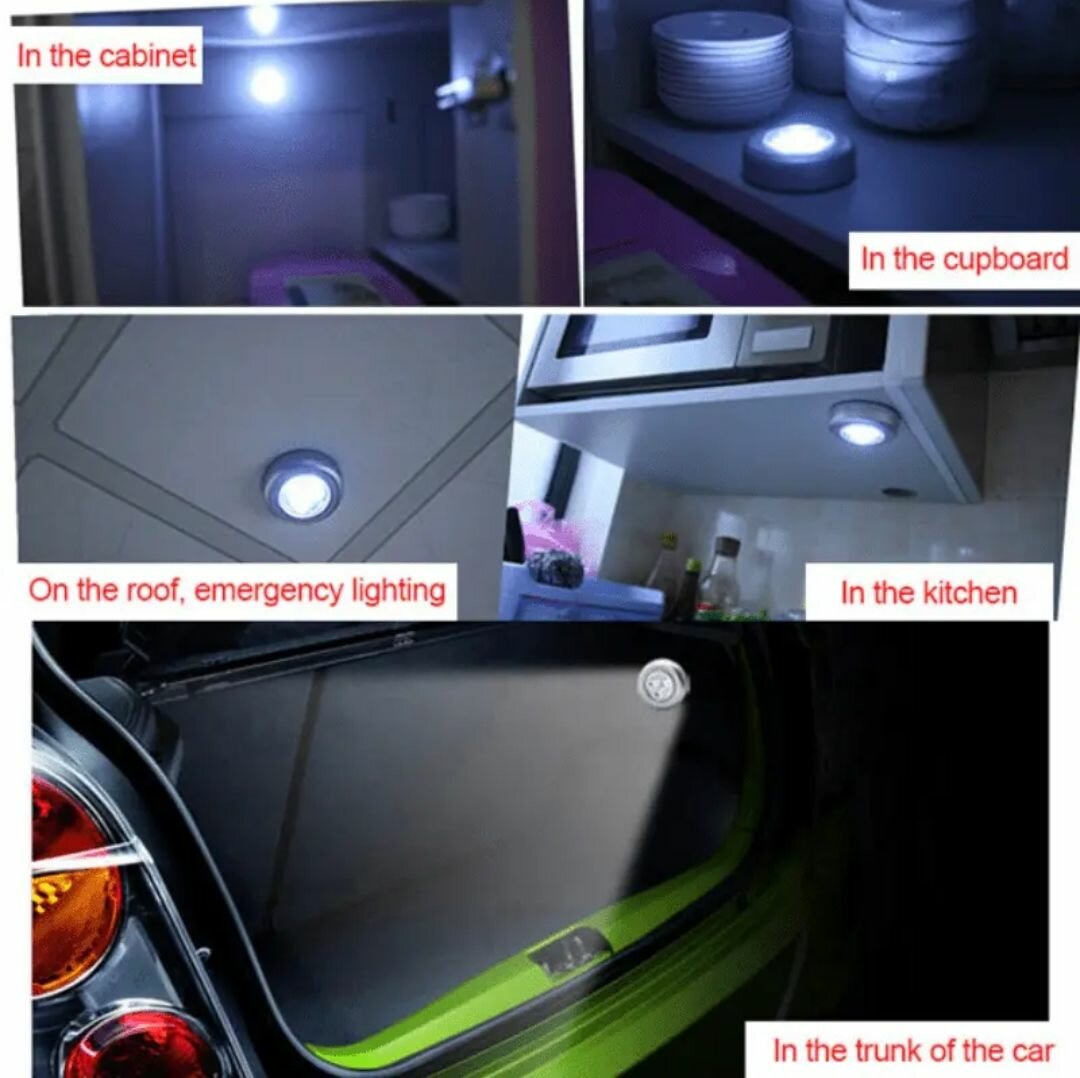 Lampes LED autocollantes