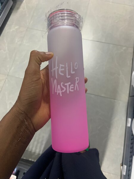 Bouteille Hello Master