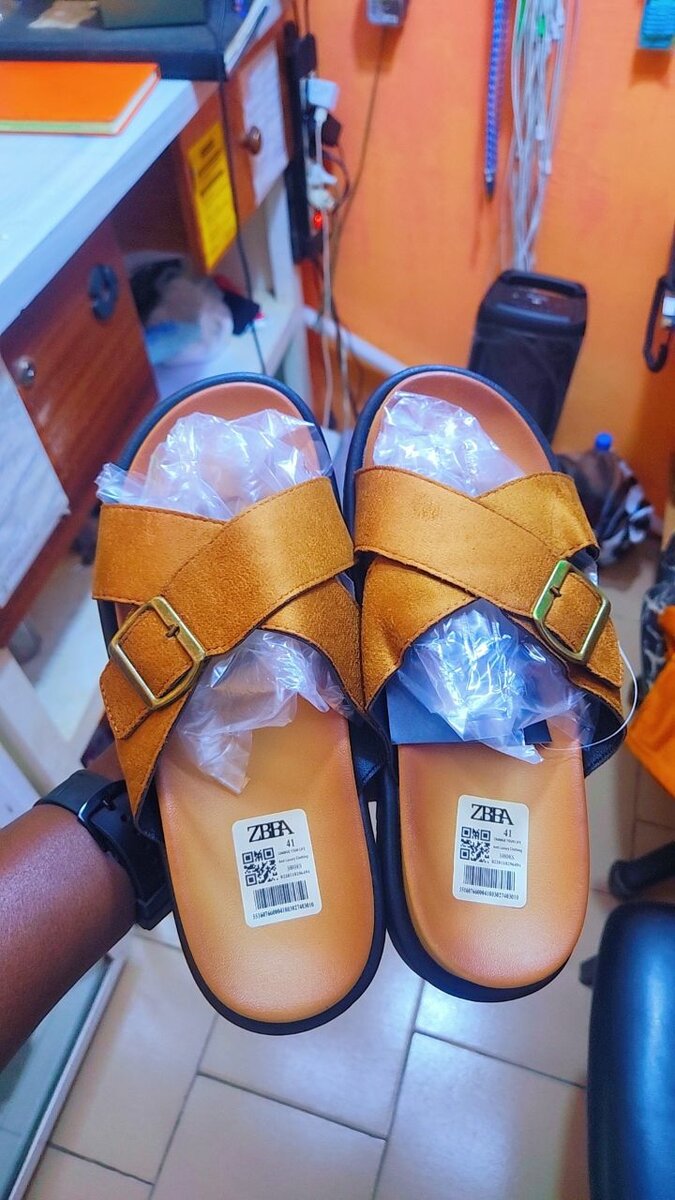 Sandales cuir élégantes