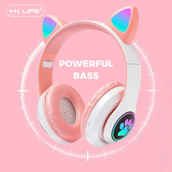 Cute cat headset