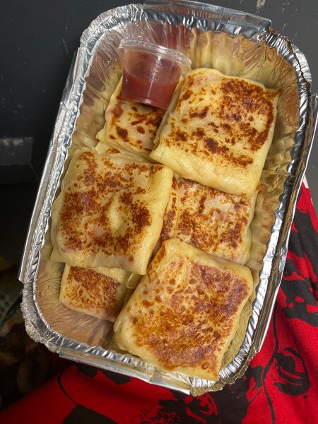 Crêpes fourrés salés