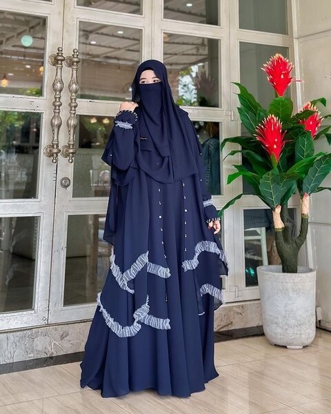 Abaya perle de Minuit