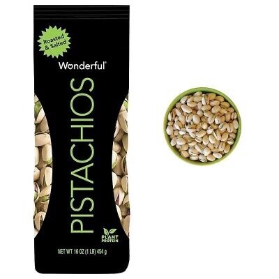 Pistaches grillées et salées