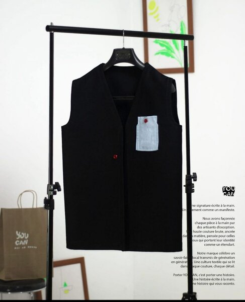 Gilet sans manches élégant