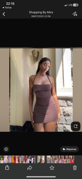 Robe moulante élégante