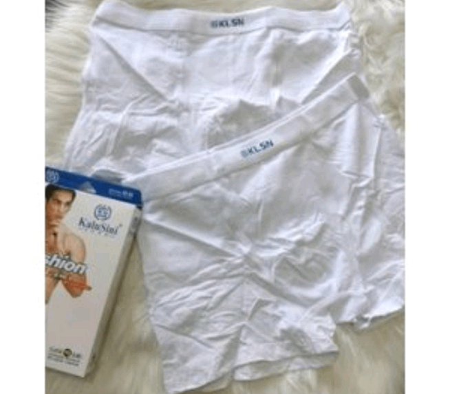 Boxers blancs homme KLSN