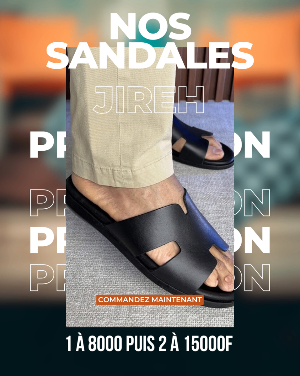 Sandales élégantes en cuir