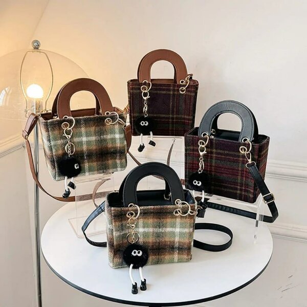 Sac à main en laine élégante