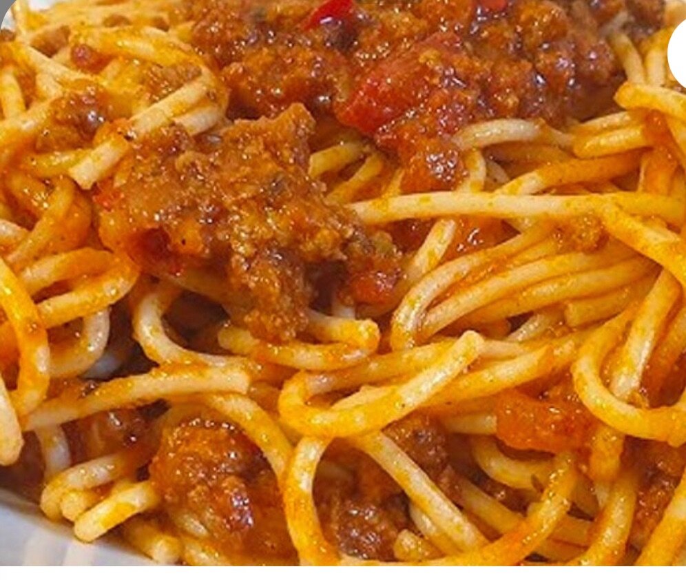 Spécialité spaghettis,poisson