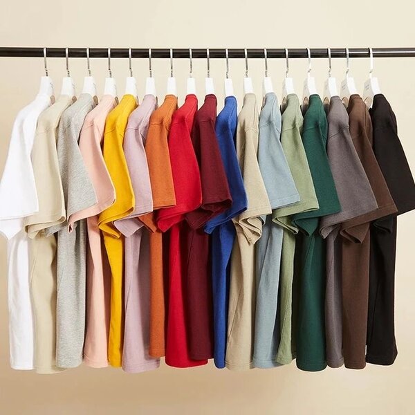 T-shirts colorés unisexes