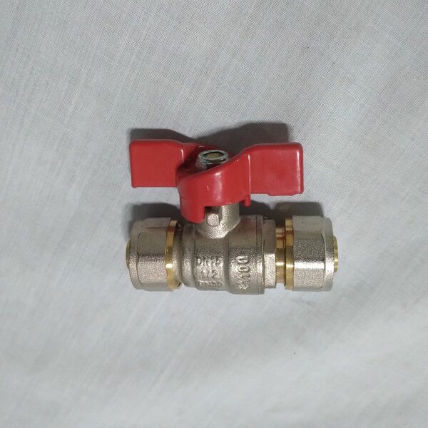 Vanne d'arrêt papillon