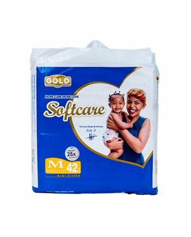 Couches jetables en culotte et à pression - 42 pièces