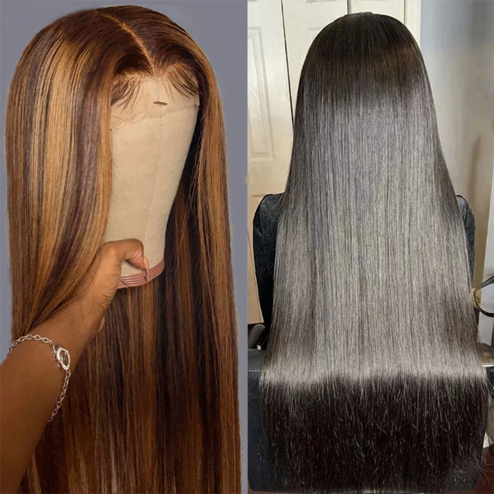 Perruque en cheveux naturels