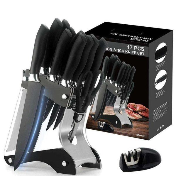 17pcs Knife Set