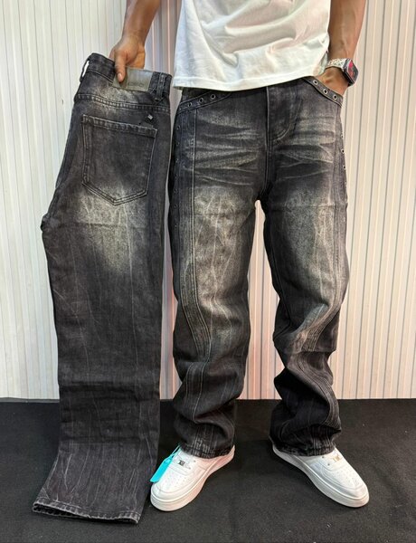 Jeans Cargo Homme Vintage