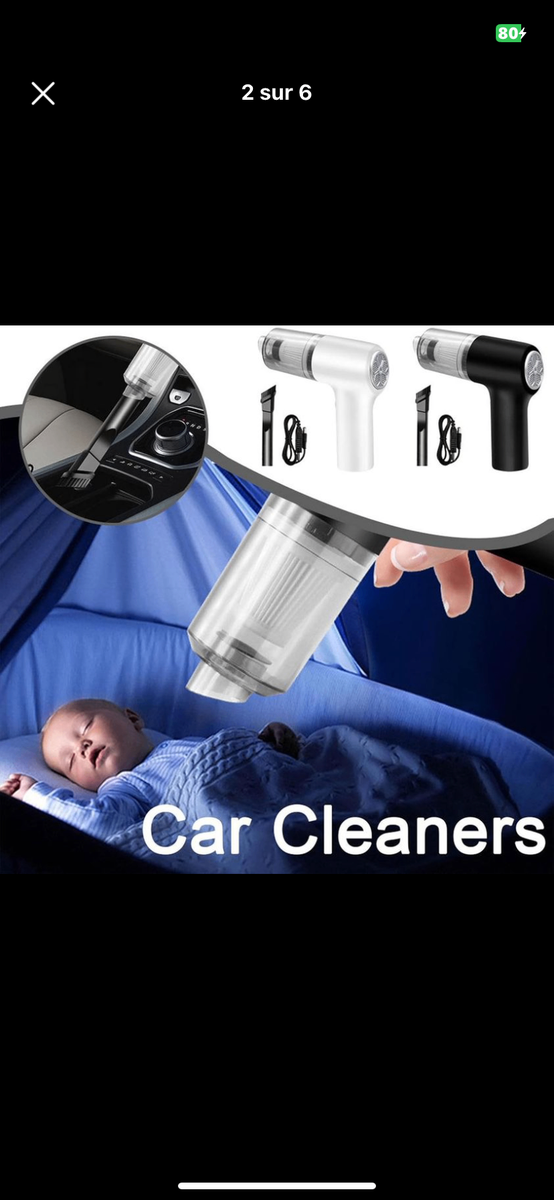 Aspirateur de voiture