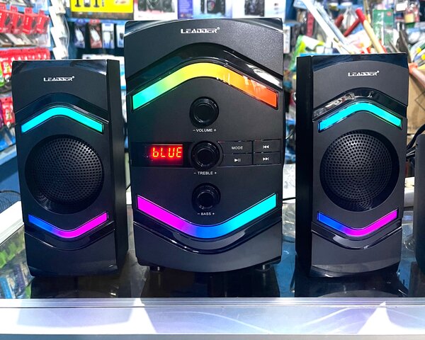 Leader Chaine Hi Fi - Bluetooth Noir