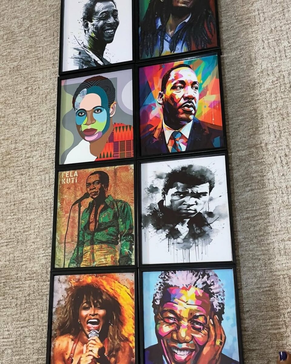 3D MODERN WALL FRAMES