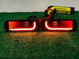 Suzuki Mehran Bumper Lights Yellow & White With DRL Indicato