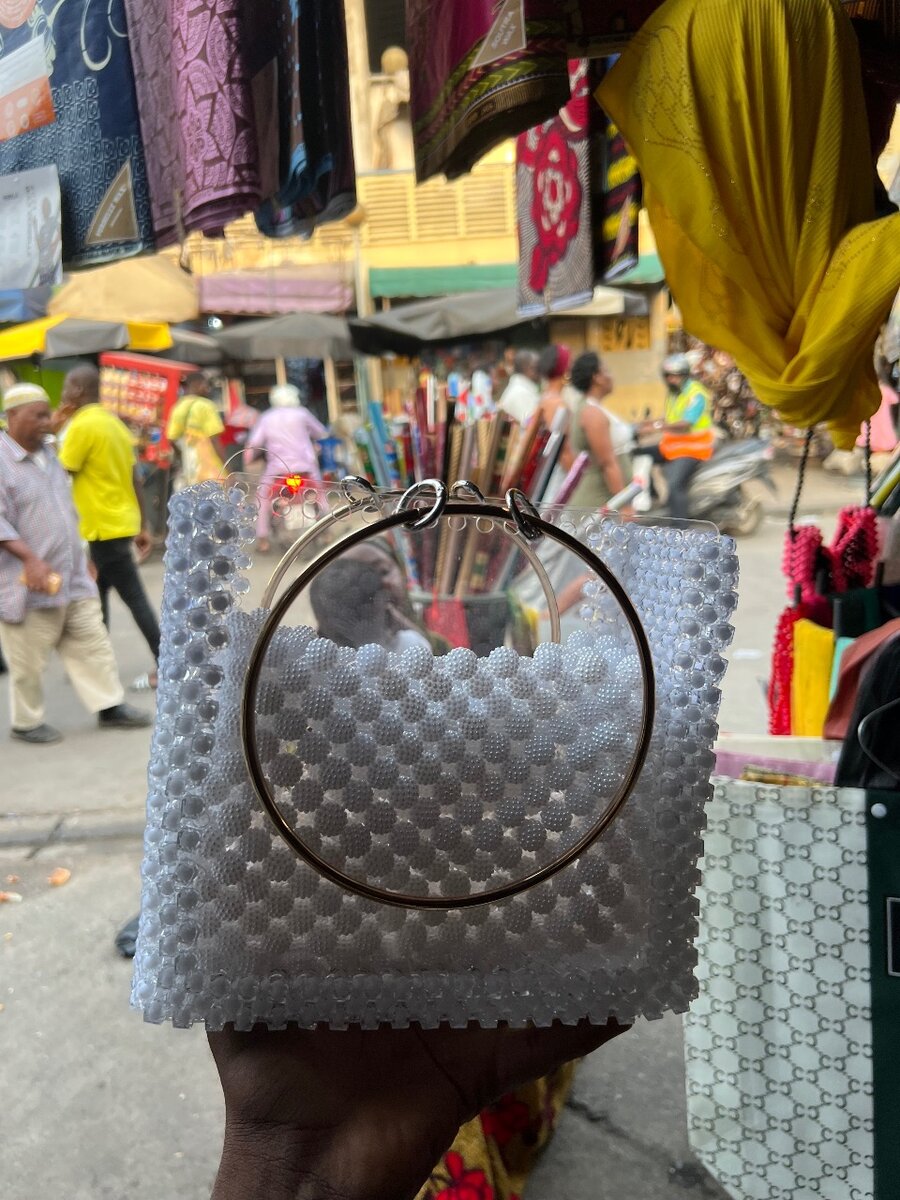 Sac à main en perles