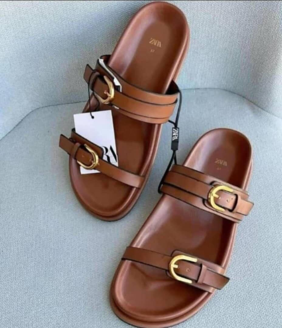 Sandales en cuir élégantes