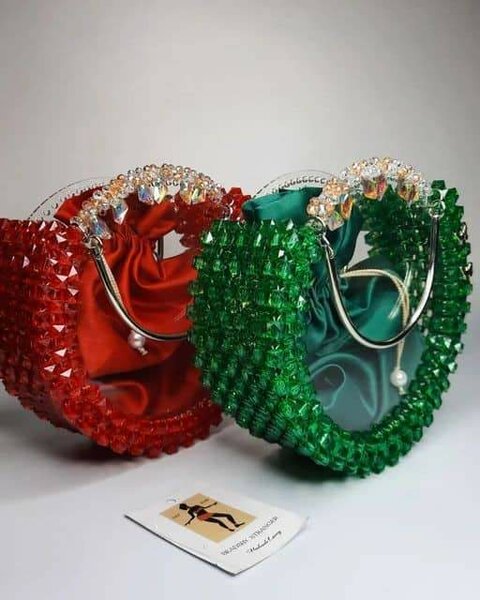 Sac en perles caviar