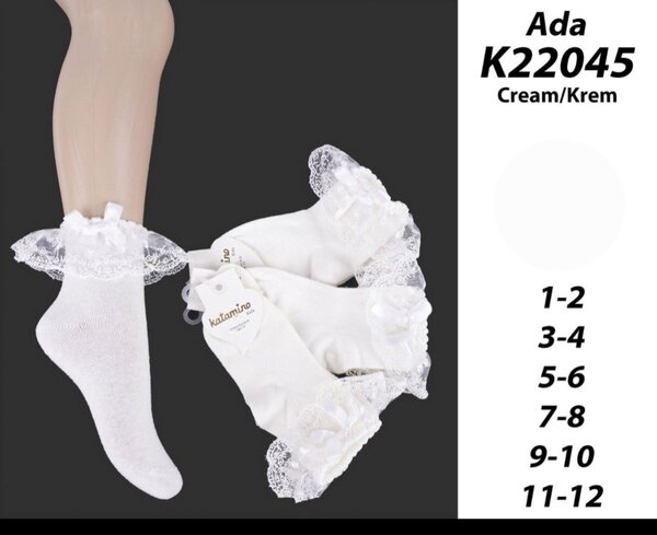 Chaussettes Enfant Dentelle Blanche