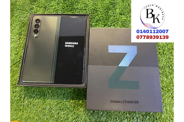 Samsung Galaxy Z Fold 3 256Go & 512Go nouveaux dans cartons scellés avec garantie