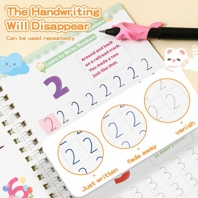 Magic Writing Practice Book for Kids