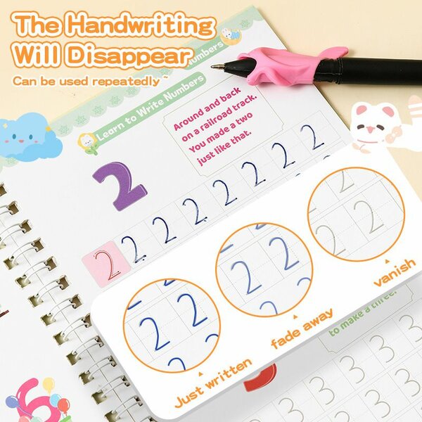 Magic Writing Practice Book for Kids