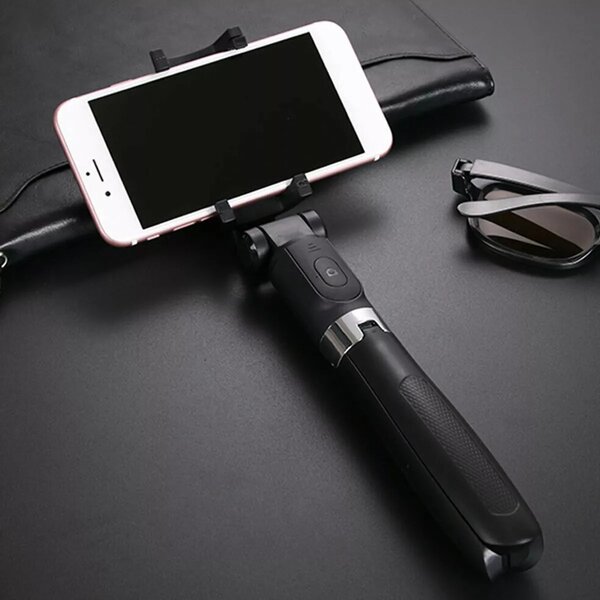 Extendable Selfie Stick Monopod Tripod for Cell Phone + BT