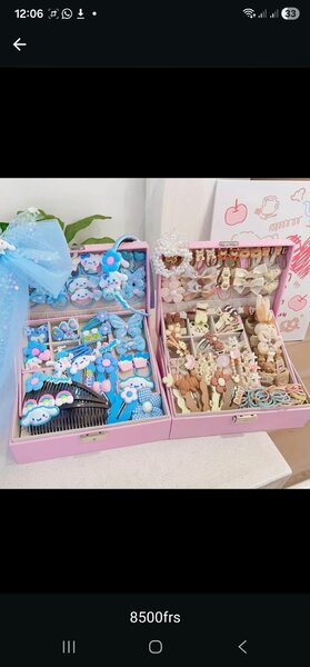 Boîte Cadeau Accessoires Cheveux