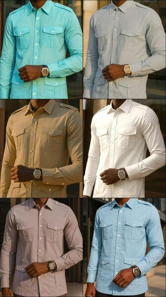 Chemise à manches longues élégante