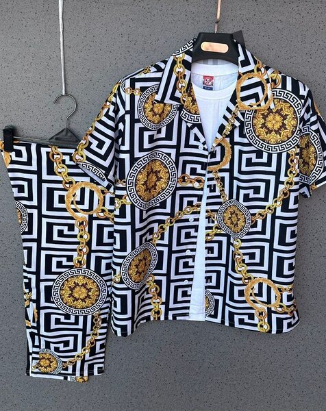 VINTAGE SHIRT TOP&DOWN TROUSER