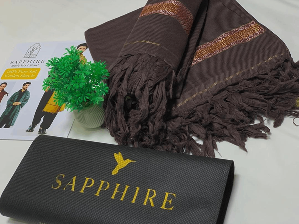 Men's Wool Shawl 1pc