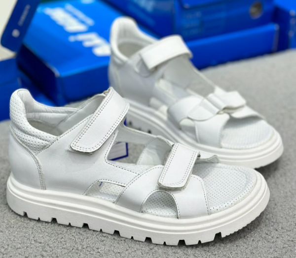 🌸Сандалии из натуральной кожи с ортопедическим супинатором , отличного качества 👍