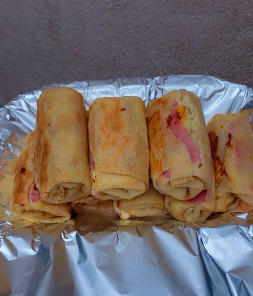 10 CRÊPES AU JAMBON-FROMAGE