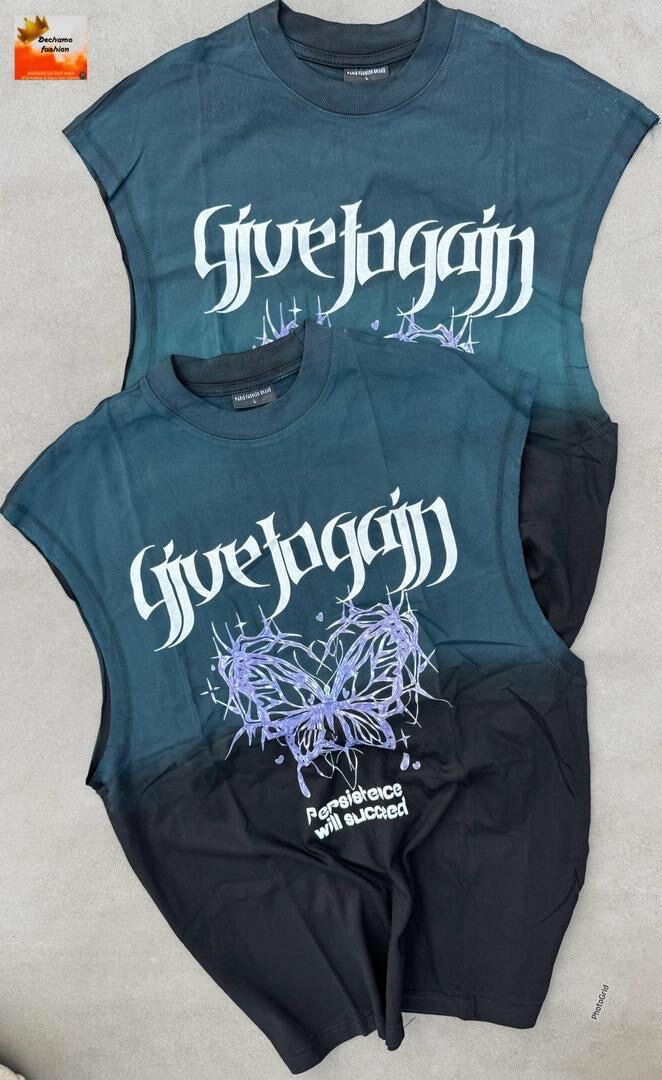 Débardeurs unisexes imprimés tendance