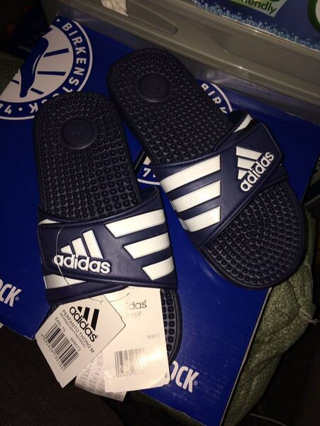 Adidas massager (blue/ white)