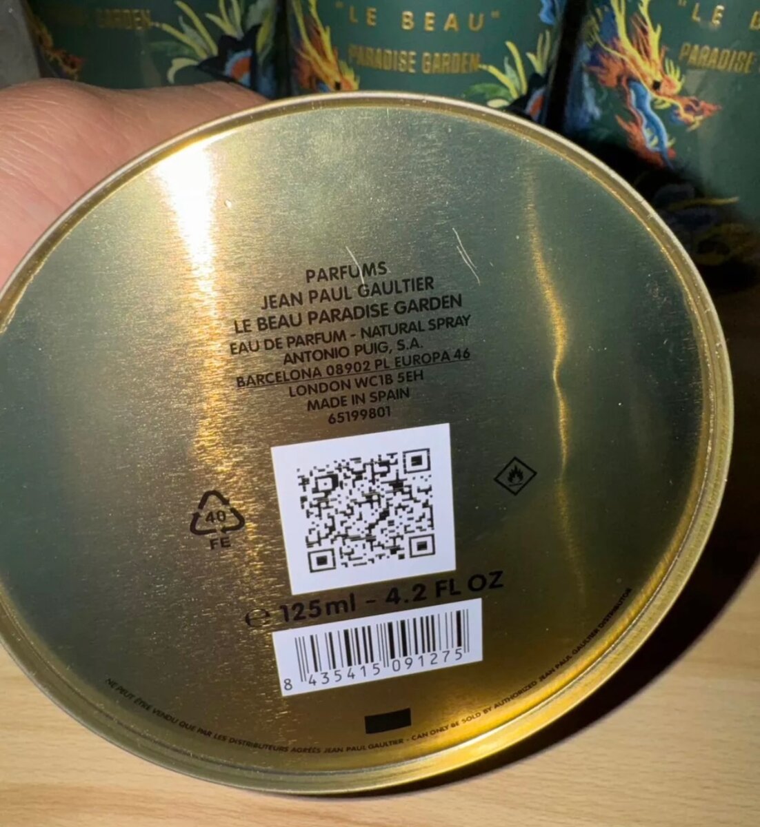 Jean Paul gaultier paradise garden