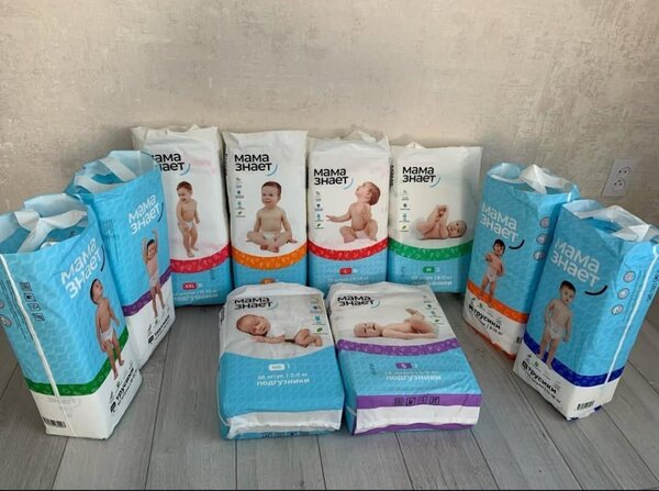 Мама Знает подгузники классного качества